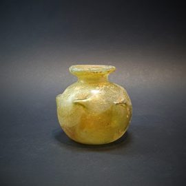 Globular Glass Jar