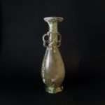 Ancient Roman glass Amphoriskos