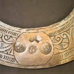 Huge antique silver fibula from Tunisia (Houmt-Souk)