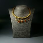 Antique Jewelry Gold Necklace Gemstones