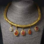 Bassam Gallery Antique Jewelry Gold Necklace Gemstones