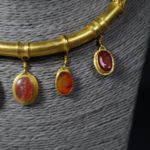 Antique Jewelry Gold Necklace Gemstones